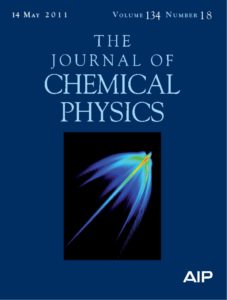 Journal of Chemical Physics cover, Volume 134, Issue 18